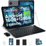 DOOGEE U11 Tablet Android, 11 Zoll, 16GB+128GB, Octa-Core, 90Hz Display, Set