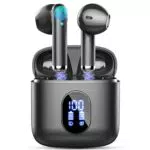 Kabellose Bluetooth 5.4 In Ear Kopfhörer mit 4 Mikrofonen & ENC Noise Cancelling