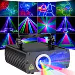 Ehaho L2600 DJ Discolicht mit 3D RGB Animation, Fernbedienung & DMX 512