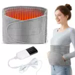 Elektrische Heizdecke gegen Rückenschmerzen mit 10 Heizstufen und Abschaltautomatik
