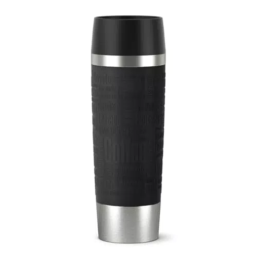 Emsa Travel Mug Classic 500ml - Isolierbecher mit Quick-Press-Verschluss