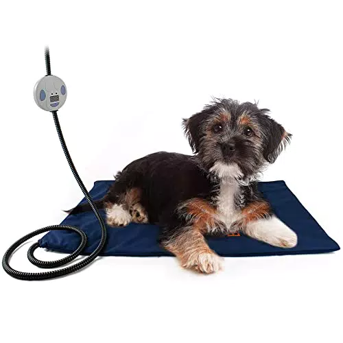 Enjoying Haustiere Wärmematte Hundematte mit 7-stufiger Temperaturregelung