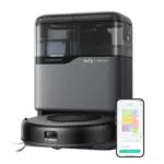 eufy X8 Pro Saugroboter mit Absaugstation & Wischfunktion, 2× 4.000Pa Saugkraft, Laser-Navigation - Ideal für Hartböden & Teppiche