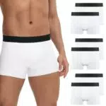 FALARY Boxershorts Herren Retroshorts Baumwolle Sportunterhosen