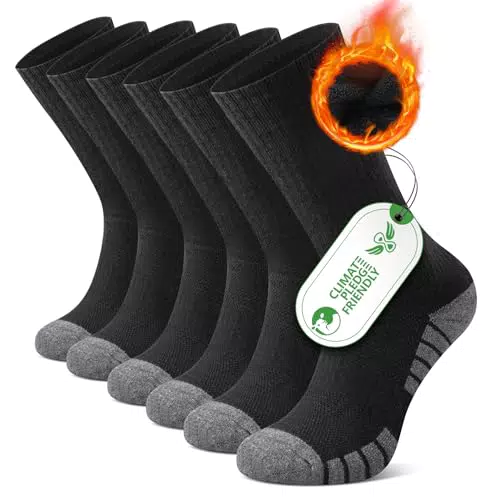 FALARY Merino Socken für Herren und Damen - Atmungsaktive Wandersocken