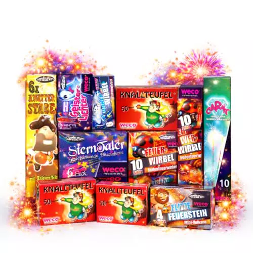 FLAME X BURN XXL Kuddelmudel Set – Perfekt für Silvester & Partys für Jugendliche und Kinder