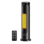 FLANUR Heizlüfter 2000W energiesparend, leise mit Thermostat & Fernbedienung