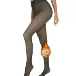 Fourindo Thermo Strumpfhose Damen – Winter Fleece, Verdickt und Blickdicht