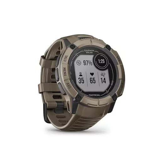 Garmin Instinct 2X Solar Tactical GPS-Smartwatch mit Solar, Sport-Apps & Schlafanalyse