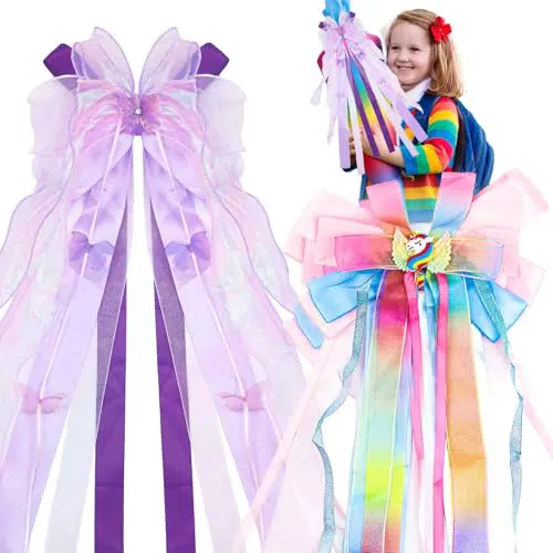 GD HUA Schultütenschleife zur Einschulung – Deko für Mädchen und Jungen