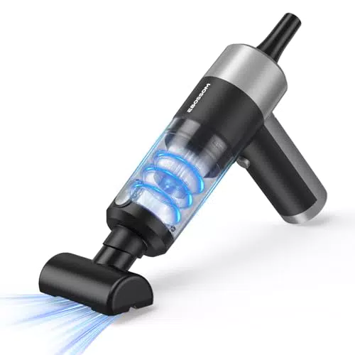 Handstaubsauger Akku – Kabelloser 4in1 Staubsauger mit HEPA-Filter für Auto & Haushalt