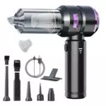 Kabelloser Handstaubsauger mit starker Saugkraft, wiederaufladbar und tragbar