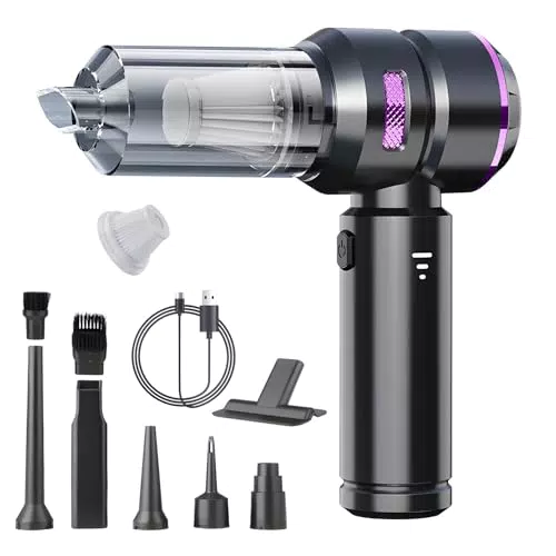 Kabelloser Handstaubsauger mit starker Saugkraft, wiederaufladbar und tragbar