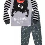 Harry Bear Jungen Monster Schlafanzug Slim Fit – Bequemer Pyjama für Kinder