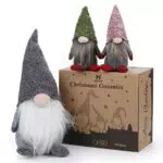 Homewit Weihnachtswichtel Plüsch Deko – Handgemachte Gnomes für Weihnachten