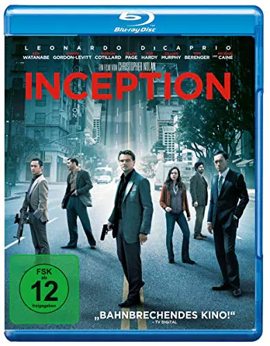 Inception Blu-ray Film – Science-Fiction Meisterwerk von Christopher Nolan