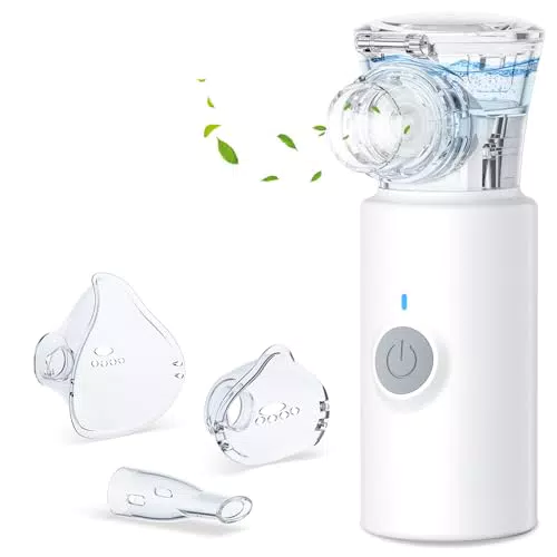 Inhalationsgerät, Sixriver Leiser Tragbarer Inhalationsgerät für Erwachsene und Kinder