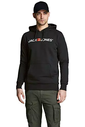 JACK & JONES Jjecorp Logo Sweat Hood Noos Herren Kapuzenpullover