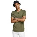 JACK & JONES JJEORGANIC Basic T-Shirt mit Rundhalsausschnitt