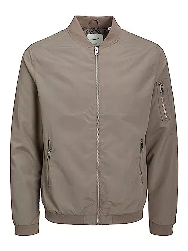 JACK & JONES Herren JJERUSH Bomber NOOS 12165203, Falcon