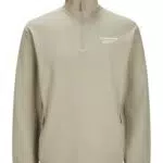 JACK & JONES JCOAERO Sweatshirt mit halbem Reißverschluss für Herren