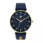 JOOP! Damen Armbanduhr Quarz Analog mit Lederarmband, Modell 2035048