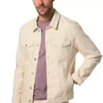 JP 1880 Herren Truckerjacke aus Bio-Baumwolle, GOTS zertifiziert