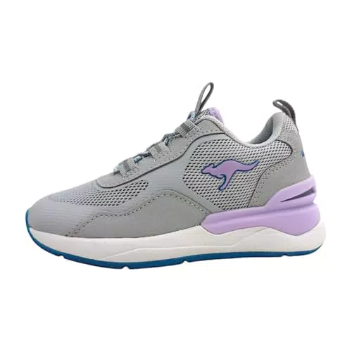 KangaROOS Unisex Kinder Kd-Road Sneaker, Vapor Grey Lavender