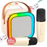 Karaoke Maschine für Kinder mit Mikrofon – Ideales Geschenk und Musikspielzeug