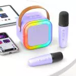 Karaoke Maschine für Kinder mit Mikrofon – Ideales Geschenk und Musikspielzeug