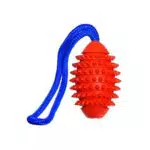 Karlie Ruffus Vollgummi Aqua Football – robustes Hundespielzeug für draußen