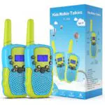 Kearui Spielzeug 3-12 Jahren Junge, Walkie Talkies für Kinder 8 Kanal Funkgerät mit Hintergrundbeleuchteter LCD-Taschenlampe