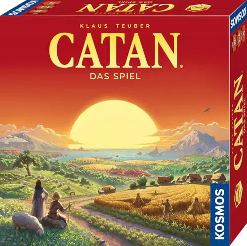 KOSMOS Catan Basisspiel – Strategiespiel und Brettspiel-Klassiker für Familien