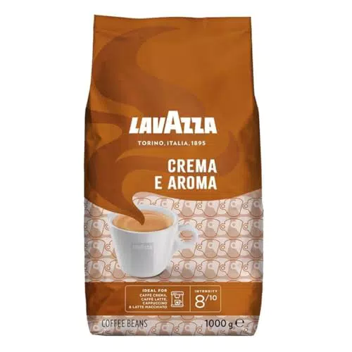 Lavazza Qualità Rossa Kaffeebohnen mit Schokolade und Trockenfrüchten Aroma, Intensität 5, 1 Kg