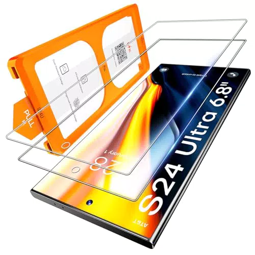 LϟK für Samsung Galaxy S25 Ultra für Panzerglas mit 2 Stück HD-Hartglasfolie