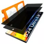 LϟK für Samsung Galaxy S25 Ultra für Panzerglas mit 2 Stück HD-Hartglasfolie