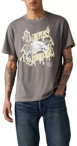Levi's T-Shirt Relaxed Fit für Herren – Modell SS Lightning Eagle