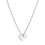 Liebeskind Damen Armband Herz aus Edelstahl - Roségold - 20 cm