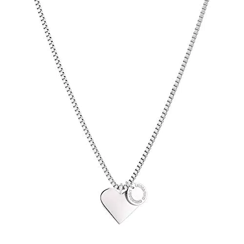 Liebeskind Damen Armband Herz aus Edelstahl - Roségold - 20 cm