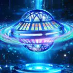 Lovchil Magischer Fliegender Ball Drohne mit LED für Kinder, 360° Hover Spielzeug