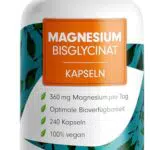Magnesium Bisglycinat Kapseln – hoch bioverfügbar, vegan & laborgeprüft