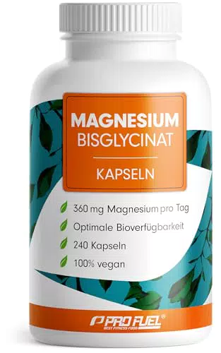 Magnesium Bisglycinat Kapseln – hoch bioverfügbar, vegan & laborgeprüft