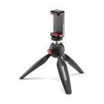 Manfrotto MKPIXICLMII Mini-Stativ mit Smartphone-Halterung für Vlogging und Videografie