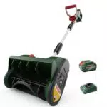 Mellif Akku Schneefräse 18V Brushless kompatibel mit Makita, 30cm Arbeitsbreite