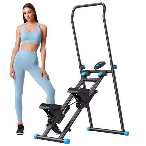 MERACH Stair Stepper 2025 für Home Gym – Vertikaler Climber, faltbar, verstellbar