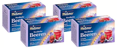 Meßmer Nordische Beeren Ländertee – glutenfrei, laktosefrei, vegan
