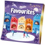 Milka Favourites Schoko Pralinen Mix – 6 verschiedene Sorten in Geschenkverpackung