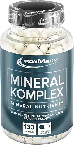 Mineralkomplex Kapseln – 10 essentielle Mineralien & Spurenelemente für die Ernährung
