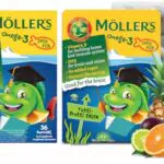 Möller's Omega 3 Kapseln für Kinder – Fischöl mit DHA & EPA, glutenfrei