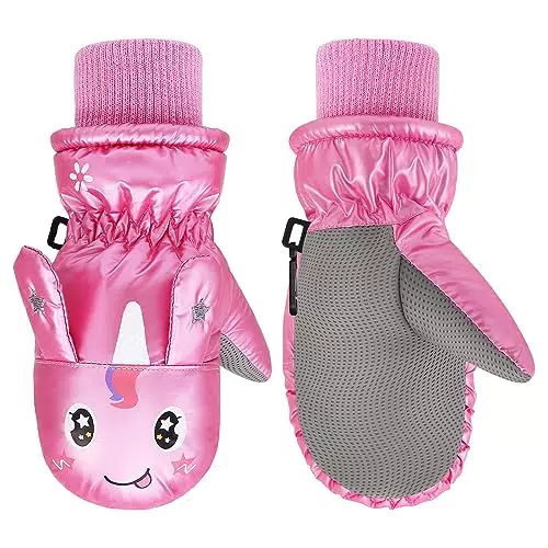 MoKo Winterhandschuhe Kinder - Winddicht und Wasserdicht für Outdoor-Sportarten